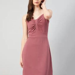 Rare Pink A Line Dress-image-24