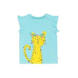 H by Hamleys Infants Girls Blue Printed T-Shirt-image-62