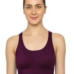 Triumph Maroon Half Coverage T-Shirt Bra-picture-17