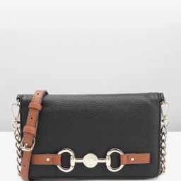 Anne Klein Black Solid Wallet for Women-36