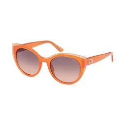 Guess GUS79095344FSG Brown UV Protected Cat Eye Sunglasses for Women-picture-29