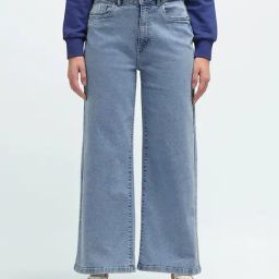 U.S. Polo Assn. Blue Relaxed Fit High Rise Jeans-image-77