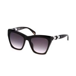 Police Grey UV Protected Butterfly Sunglasses for Women SPLL3654700SG-image-57
