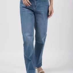 Numero Uno Mid Blue Solid Jeans-picture-32