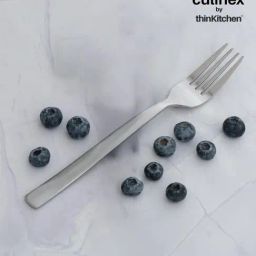 Culinex Essen Silver Stainless Steel Forks - Set of 6-16