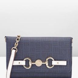 Anne Klein Navy Printed Wallet for Women-31