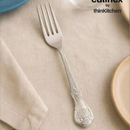 Culinex Fest Silver Stainless Steel Forks - Set of 6-31