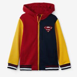 The Souled Store Kids Multicolor Color Block Full Sleeves Jacket-image-45