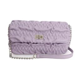 Kazo Purple Textured Small Cross Body Bag-image-3