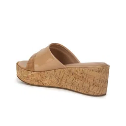 VALIOSAA Textured Printed Wedge Sandals image 2