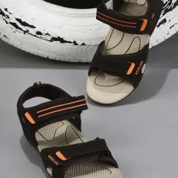 Woodland Men's Brown Floater Sandals-picture-16