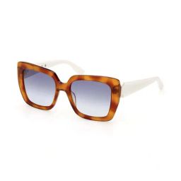 Guess GUS78895353WSG Blue UV Protected Square Sunglasses for Women-10