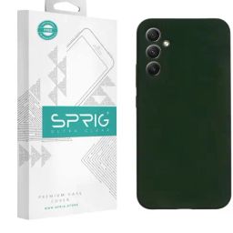 Sprig Liquid Silicone Back Cover for Samsung Galaxy A34 5G (Green)-image-98