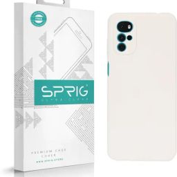 Sprig Liquid Silicone Back Cover for Motorola G22 (White)-image-77