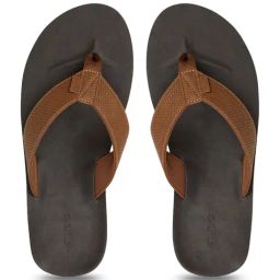 Aldo Men's Cognac Flip Flops-image-49