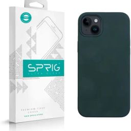 Sprig Liquid Silicone Back Cover for APPLE iPhone 14 Plus (Green)-image-129