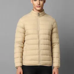 Louis Philippe Beige Regular Fit Quilted Jacket-picture-35