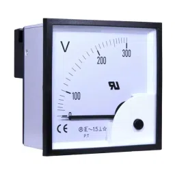RS PRO Analogue Voltmeter AC ±1.5 % 92x92 mm, 9010539-11