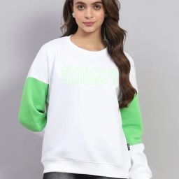 Rock.it by Monte Carlo Women Printed Regular Fit Round Neck Full Sleeve Sweatshirt-picture-29