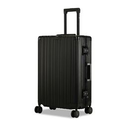 EUME Textured Hard-Sided Medium 360-Degree Rotation Trolley Bag-16