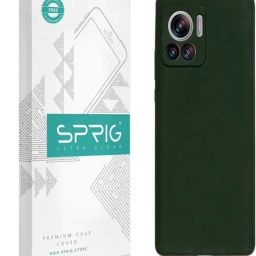 Sprig Liquid Silicone Back Cover for Motorola Edge 30 Ultra (Green)-image-64