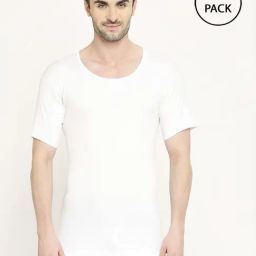Vip White Regular Fit Vest - Pack Of 3-image-67