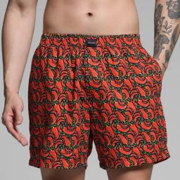 Jack & Jones Multicolored Cotton Regular Fit Printed Boxers-image-15