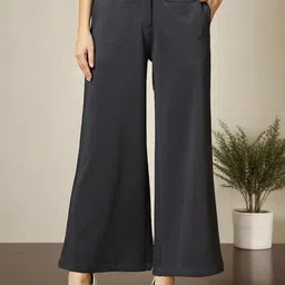 OOMPH! FACTOR Women Relaxed Regular Trousers-image-89