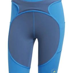 Adidas Blue Fitted Sports Shorts-image-18