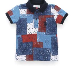 U.S. Polo Assn. Kids Multicolor Printed Polo T-Shirt-image-121