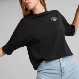 Puma Worldwide Graphic Oversized T-Shirt-image-90