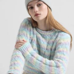 Only Multicolor Regular Fit Pullover-11