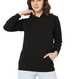 Smarty Pants Black Regular Fit Hoodie-image-3