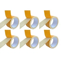 SUNPRO 20 mmx20 m Double Side Cotton Cloth Tape, SP_TP_DSCT_6 (Set of 6)-picture-32