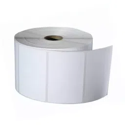 AVIR 75x50 mm Self Adhesive Rectangular Shape White Barcode Chromo Paper Label Sticker, SS1 image 3