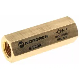 Norgren Non Return Valve G 1/8 Female Inlet Outlet 0.3 to 16bar, S/520-picture-49