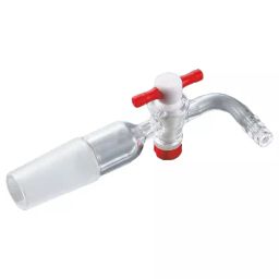 AS ONE Exhaust Pipe Bent Pipe PTFE Cock Borosilicate glass-1, VCF1525-picture-21