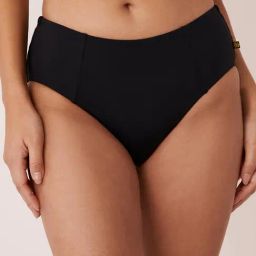 La Vie En Rose Black Bikini Bottom-image-72