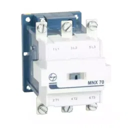 L&T MNX70 70 A 110 V 3 Pole 1NO Power Contactor, CS97076AOOO-28