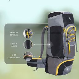 CULT Colourblocked Travel Rucksack -75 L-27