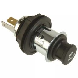 RS PRO Panel Mount Cigarette Lighter Socket, 450581-48