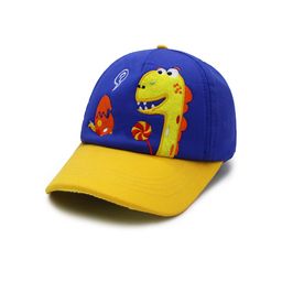 JENNA Kids-Girls Embroidered Cotton Baseball Cap-picture-32
