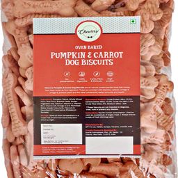 Chewers Pumpkin & Carrot Dog Biscuits, 1 Kg image 1