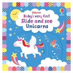 Usborne Babys Very First Slide & See Unicorns - English-image-9