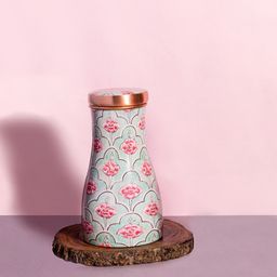 The Coppersmiths Blushing Floral Bloom Bedside Jar- 850 ml-23