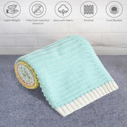 Mi Arcus Purl Knitted Blanket Multicolor-picture-36