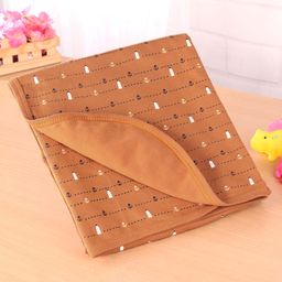 Simply Interlock Knit Nautical Theme Printd Bath Towel L 80 x B 80 cm -Light Brown-image-69