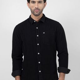Numero Uno Men Solid Spread Collar Pure Cotton Casual Shirt-image-99