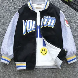 INCLUD Boys Colourblocked Open Front Jacket-picture-18
