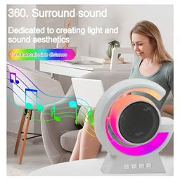 Toysire LED Wireless Speaker, Multiple Color Selection, Rechargeable, Table Lamp  (Multicolor) image 2